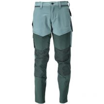 Hose mit Knietaschen 22379-311-3534 Gr. 82C46 helles waldgrün/waldgrün - Mascot