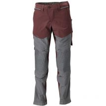 Hose mit Knietaschen 22279-605-2289 Gr. 82C54 bordeaux/anthrazitgrau - Mascot