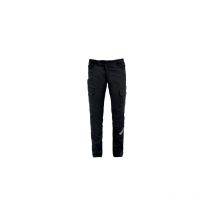 Pantalon de travail technique cargo basique Sparco Boston Taille. m multipoches noir en toile de coton stretch avec empie'cements rembourre's aux