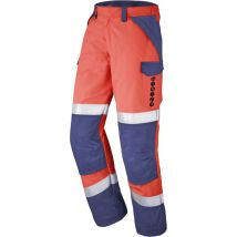 Hosen Escorial Neonrot/taupe Marine M - De(44-46)