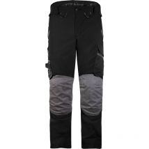 Pantalon Bosseur Hiro - Genou doublé - 12106-36-Noir