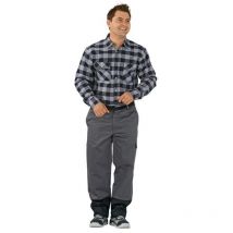 Pantalon à ceinture de soudage Weld Shield taille 54 gris/noir 84 % coton / 15 % pes / 1 % fibre de car