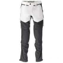 Pantalones con bolsillos para rodilleras Mascot Ultimate - Ligeros y repelentes al agua - 22279-605-Blanco/Gris-62