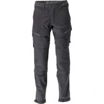 Pantalones con bolsillos para rodilleras MASCOT Ultimate - Ligeros y repelentes al agua - 22279-605-Negro-43