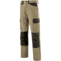 Pantalon craft worker savane/noir 3XL - FR(60-62)