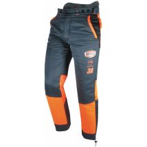 Pantalon de bûcheronnage multi-poches SOLIDUR Taille L (46/48) - Classe 3 - Norme CE EN381-5