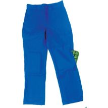 Pantalon De Chantier Muzelle Dulac T56 Bleu Bugatti 340 G/m² - Poche Genou