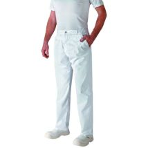 Pantalon De Cuisine Ceinture Élastiquée Robur Timeo Blanc 38