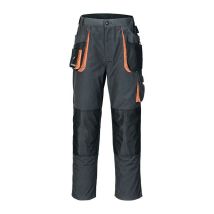 Terratrend - Pantalón de hombre talla 46 gris oscuro / negro / naranja