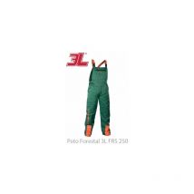 3L - Pantalón Peto Forestal frs 250 - Anticorte Clase 1 xxlxxl