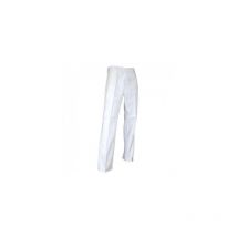 Pantalon de peintre LMA 100144 pinceau taille 40 blanc 100% coton