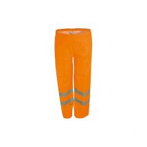 Pantalon de pluie Haute visibilité orange Taille s, orange