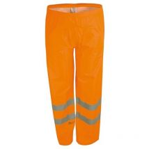 Pantalon de pluie Haute visibilité orange Taille 3XL, orange