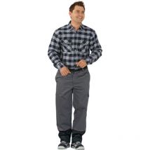 Planam - Pantalón de soldadura Weld Shield talla 48 gris / negro