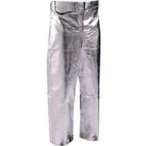 Jutec - Pantalón de protección térmica talla 52 plateado