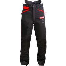 Oregon - Pantalon anti-coupures Waipoua Noir/Rouge xl