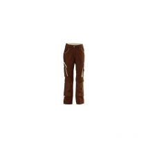 Fortis - Pantalón de trabajo mujer 24, Brown/beige,Gr.36