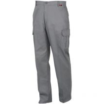 Pantalon algodon multibol gris