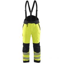 Pantalon de travail à bretelles haute visibilité 1875 - Jaune/Noir ls