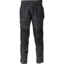 MASCOT Pantalones de trabajo a medida con bolsillos para rodilleras - 22479-230-Negro-76-52