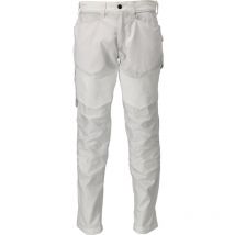 Pantalones de trabajo a medida con bolsillos para rodilleras - 22479-230-Blanco-76-41 - Mascot