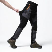 Pantalon de travail avec renforts noir-gris - Taille: 4XL, gris foncé - RWPantalon de jardinage