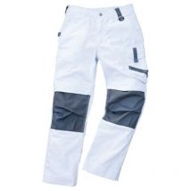 Pantalon de travail Champ, Taille 54, blanc/gris