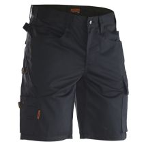 Pantalon De Travail Court 2723 De Jobman Noir, Taille Eu 54/ Fr 48