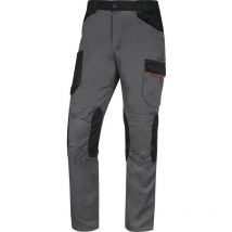 Delta Plus - pantalon de travail MACH2 M2PA3 gris orange - M2PA3GO0 50/52 (2XL)