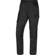 Delta Plus - Pantalon de travail multipoches mach 2 V3 noir/gris ts M2PA3GGPT