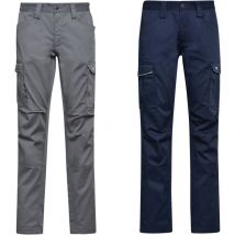 Diadora Utility Staff Stretch Cargo Pantalon de travail - M - Blanche