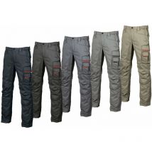 Pantaloni da lavoro U Power Smile-Nero-54 - Noir -