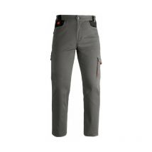 Pantalon de travail gris industry Kapriol résistant et durable - Taille: l