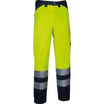 Ptgil Pantalon de Travail Twinkle Jaune l - Cofra