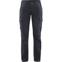 Pantalon industrie stretch 2D femme 7144 - Gris/Noir xl - FR(46) - SE(C44) - Courtes