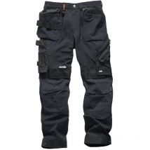 Scruffs - Pantalon Pro Flex Plus noir avec poches-étuis Taille 48 r