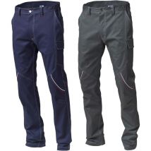 Pantalon de travail Siggi Boston 20PA1148 multipoches - XS - Blau