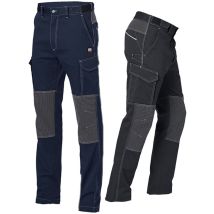 Pantalon de travail – 98% coton, 2% élasthanne – Salopette de travail – Siggi