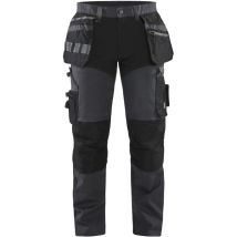 Arbeits-hose Stretch 1599 - Dunkelgrau/schwarz Xl - Fr(50) - Se(c56) - Kurz