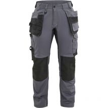 Pantalon de travail stretch 2D femme 7132 - Gris l - FR(44) - SE(C42) - Courtes