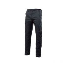 Velilla - Pantalon multipoches stretch noir talla 50