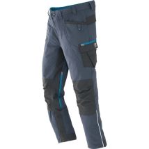 Terrax Workwear - Pantalon De Travail Workwear Taille 56 Anthracite/pétrole 90 % Polyamide, 10 % Élasthanne
