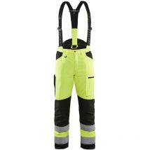 Pantalon de travail tronçonneuse haute visibilité 1920 - Jaune fluo/Noir l - FR(46) - SE(C52) - Standards