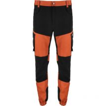 Pantalon De Travailavec Poches Brique Rouge-noir, 'l', Ce, Lahti