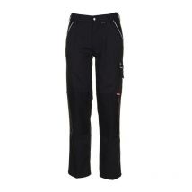 Pantalon à ceinture Canvas 320 taille 58 noir/noir 65 % pes / 35 % co
