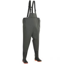 Pantalon échassier avec bottes Vert Pointure 42