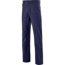 Pantalon Esencial De Algodon Azul Marino M - Fr(44)
