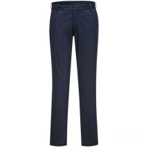 Pantalon femme Chino slim couleur : Marine Foncé taille 38 - PORTWEST