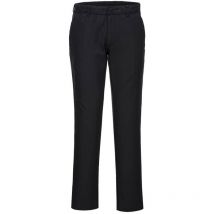 Pantalon femme chino slim stretch extensible - taille 24 - noir Portwest