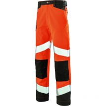 Fluo-tech-hose Orange Fluo/grau Charcoal 3xl - Fr(60-62)